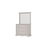 قاب آینه دراور رمانتیک طوسی خاکی