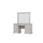 میز توالت رمانتیک طوسی خاکی