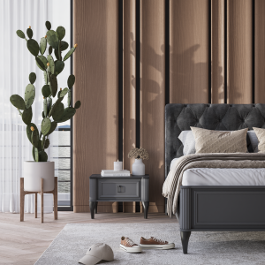 تخت 140 چستر مشکی - Image 5