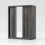 کمد درب ریلی 160 پیانو