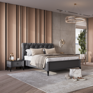 تخت 140 چستر مشکی - Image 3