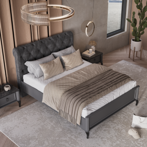 تخت 140 چستر مشکی - Image 4