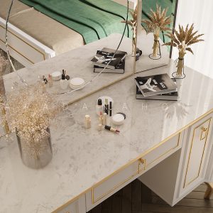 میزتوالت چستر سفید - Image 3