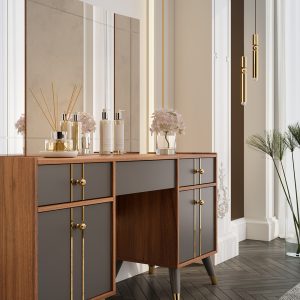 قاب آینه میزتوالت ناتالی 3 تیکه - Image 3