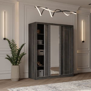 کمد درب ریلی 160 پیانو - Image 3