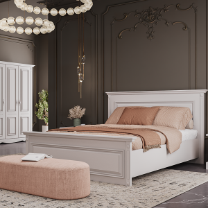 تخت 180رمانتیک طوسی خاکی - Image 2