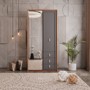 کمد دو درب تورینو - Image 3