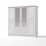 کمد چهار درب ونوس طوسی