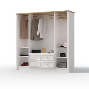 کمد چهار درب ونوس - Image 2