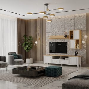 رابط میز تلویزیون ونوس بدون شلف و میز - Image 3