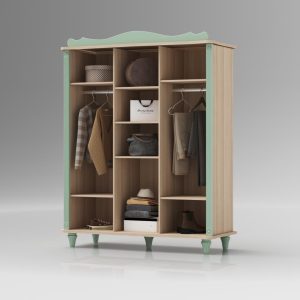 کمد سه درب لونا - Image 2