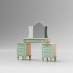 قاب آینه میزتوالت لونا